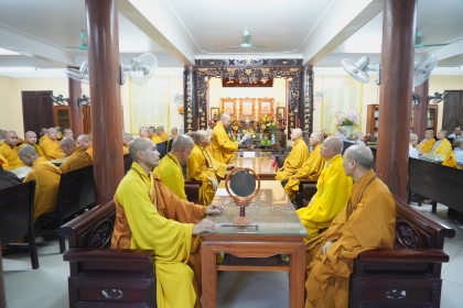 Hà Nội: Tăng Ni Trường hạ Bồ Đề trang nghiêm tác pháp Tiền an cư PL.2570 – DL.2026
